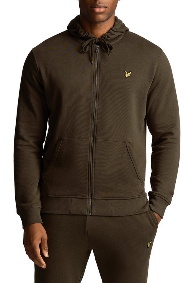 Lyle & Scott Kapuzensweatjacke Mit Kapuze Aus 100% Baumwolle von Lyle & Scott