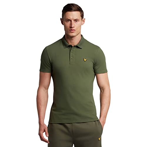 Lyle & Scott Mens Sport Wicking Golf-Polo-Hemd - Cactus Grün - L von Lyle & Scott