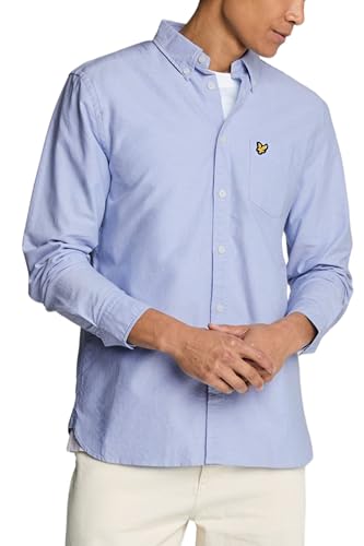 Lyle & Scott Oxford Hemd Herren – 100% Baumwolle | Button Down Kragen und Oxford Webart | XS-XXL von Lyle & Scott