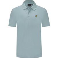 Lyle & Scott Poloshirt Piquê mit Stretchanteil und Logo-Aufnäher von Lyle & Scott