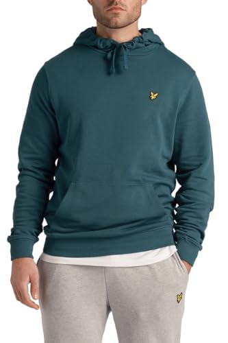 Lyle & Scott Premium Hoodie für Herren - EIN Warmer und kuscheliger Herren Pullover aus 100% Baumwolle in klassischer Passform, in den Größen XS-XXL. von Lyle & Scott