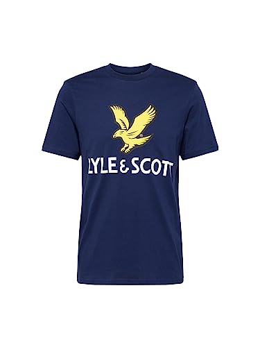 Lyle & Scott Printed T-Shirt Blau XL von Lyle & Scott