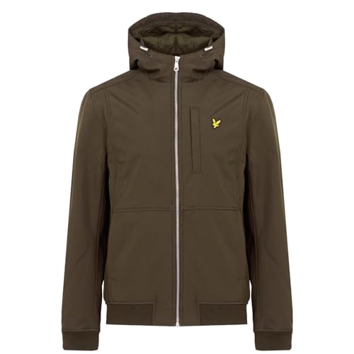 Lyle & Scott Softshell Jacke Herren Oliv/schwarz, XL von Lyle & Scott