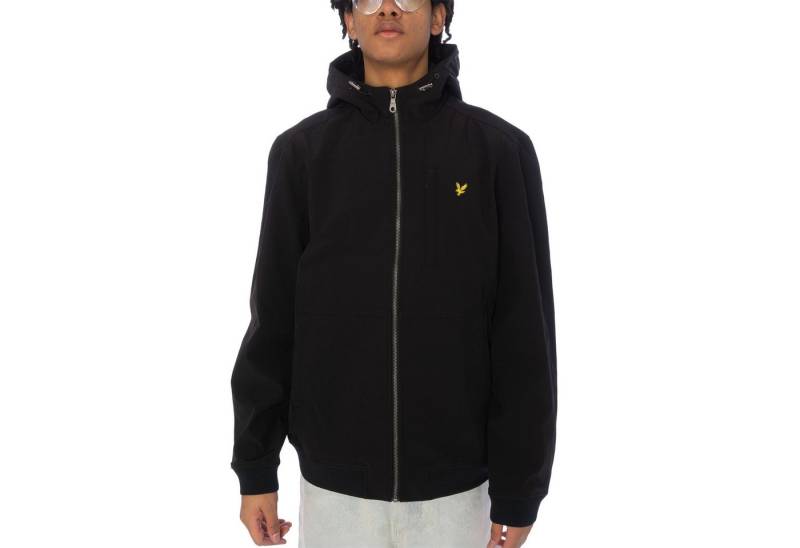 Lyle & Scott Softshelljacke Jacke Lyle&Scott Softshell mit Kapuzenkragen von Lyle & Scott