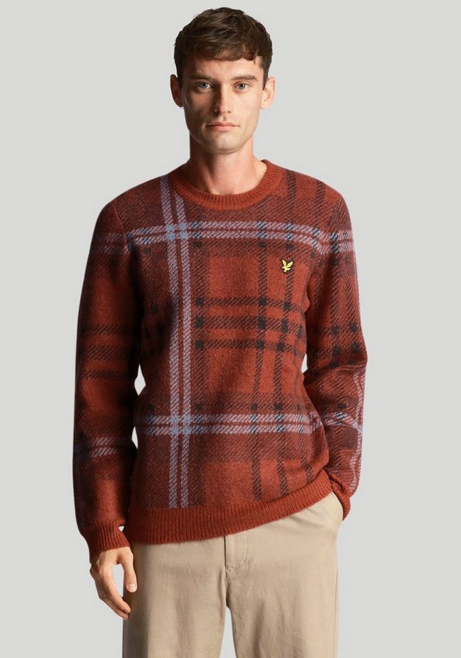 Lyle & Scott Strickpullover in karierter Optik von Lyle & Scott