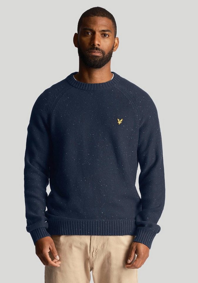 Lyle & Scott Strickpullover mit Logostickerei von Lyle & Scott