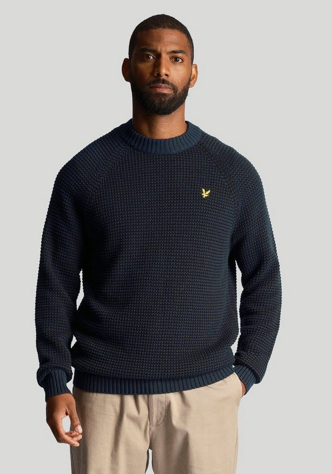 Lyle & Scott Strickpullover mit Logostickerei von Lyle & Scott