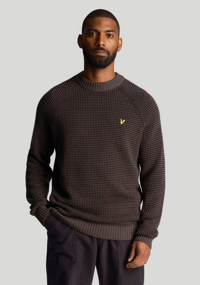 Lyle & Scott Strickpullover mit Logostickerei von Lyle & Scott