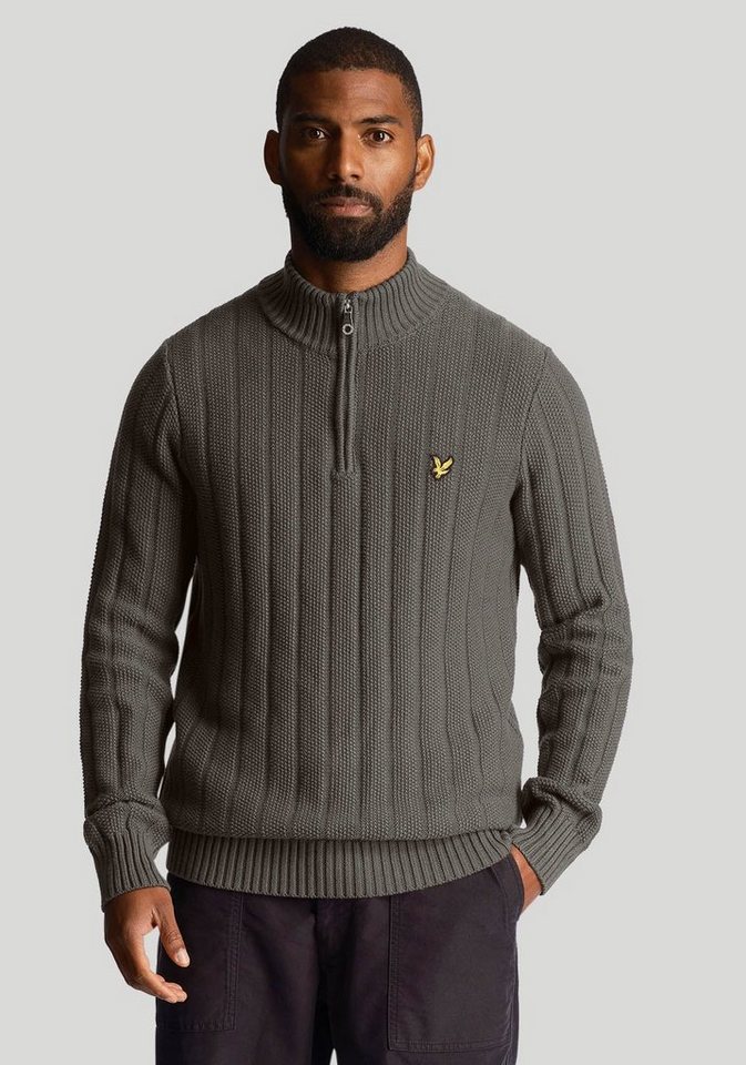 Lyle & Scott Strickpullover mit Stehkragen von Lyle & Scott