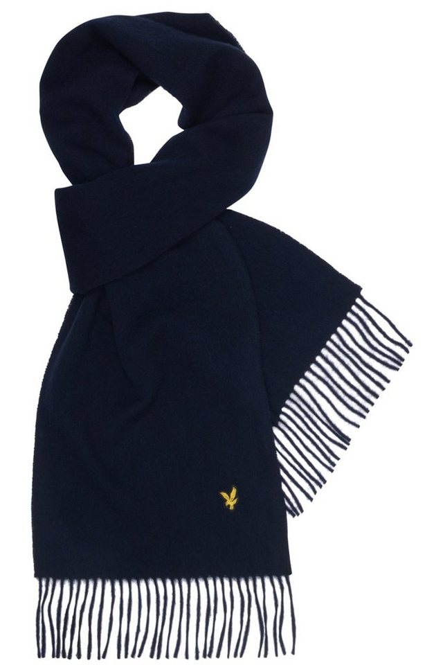 Lyle & Scott Strickschal Aus Lambswool Wärmend & Hautfreundlich, Einfarbig von Lyle & Scott