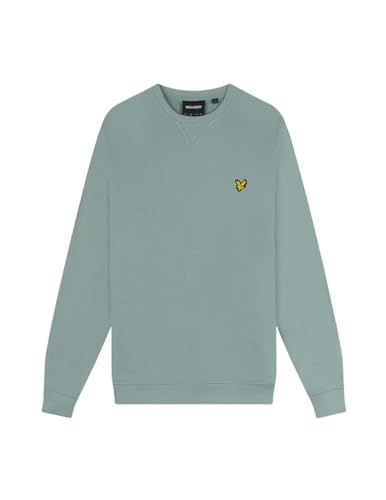 Lyle & Scott Sweatshirt für Herren - Premium Classic Crew Neck Rundhals Sweatshirt, Basic Langarm Pullover ohne Kapuze von Lyle & Scott