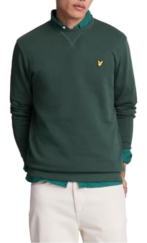 Lyle & Scott Premium Sweatshirt für Herren – 100% Baumwolle | Basic Design und Atmungsaktiv | XS-XXL von Lyle & Scott