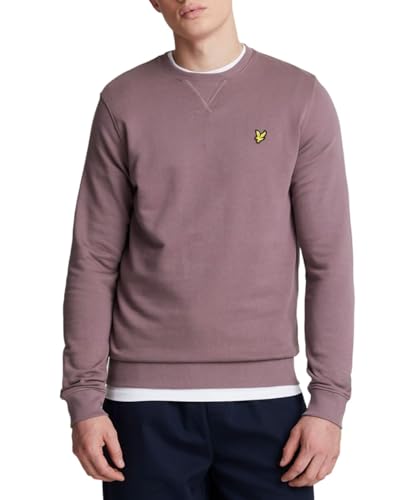 Lyle & Scott Sweatshirt für Herren - Premium Classic Crew Neck Rundhals Sweatshirt, Basic Langarm Pullover ohne Kapuze von Lyle & Scott