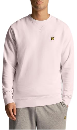 Lyle & Scott Sweatshirt für Männer - Klassisches hochwertiges Herren Pullover mit Rundhalsausschnitt, Schlichter, langärmeliger ohne Kapuze, 100% Baumwolle, XS-XXL von Lyle & Scott