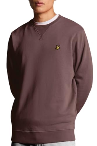 Lyle & Scott Sweatshirt für Herren - Premium Classic Crew Neck Rundhals Sweatshirt, Basic Langarm Pullover ohne Kapuze von Lyle & Scott