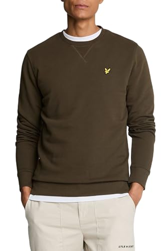 Lyle & Scott Premium Sweatshirt für Herren – 100% Baumwolle | Basic Design und Atmungsaktiv | XS-XXL von Lyle & Scott