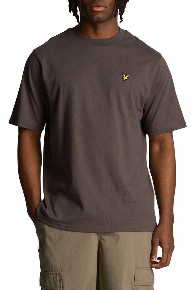 Lyle & Scott T-Shirt Baumwolle, Mit Logo Und Rundhalsausschnitt von Lyle & Scott
