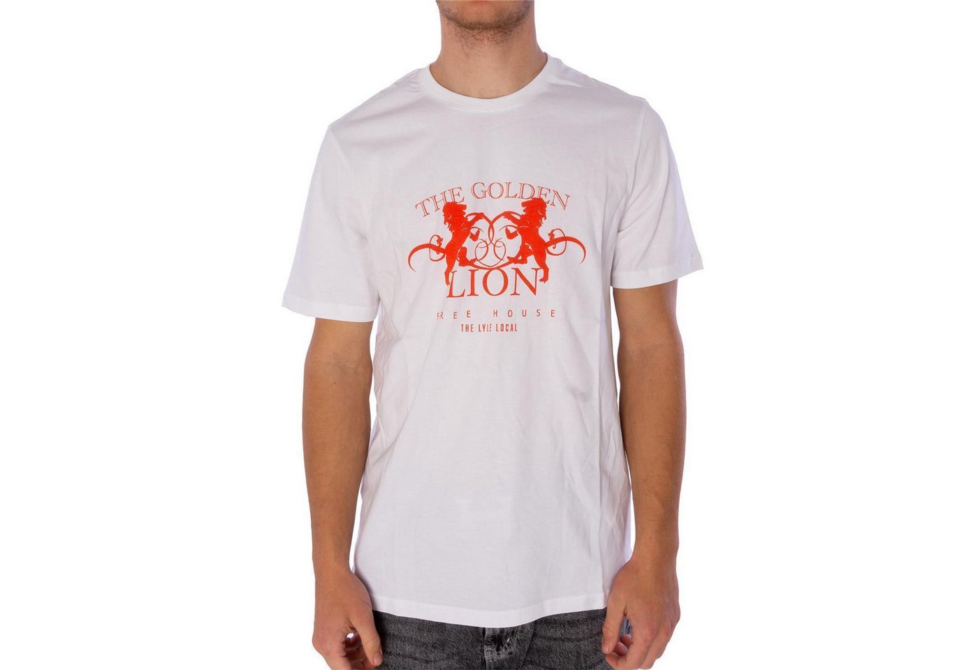 Lyle & Scott T-Shirt T-Shirt Lyle&Scott Golden Lion Graphic von Lyle & Scott