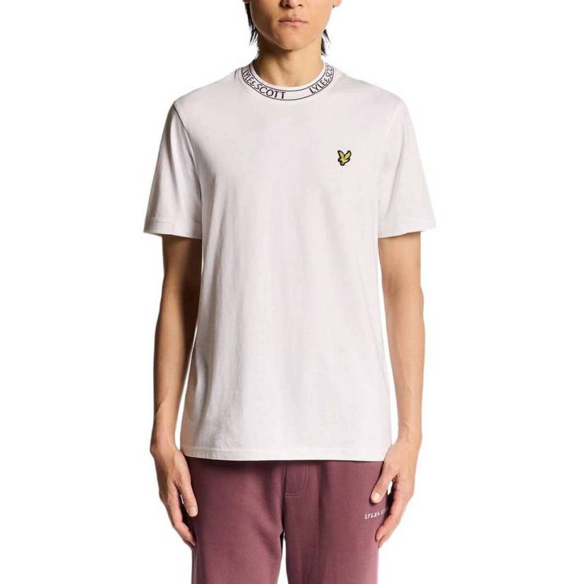 Lyle & Scott T-Shirt T-Shirt Lyle&Scott Logo Ribbed von Lyle & Scott