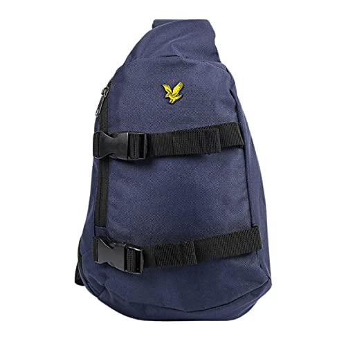 Lyle & Scott Umhängetasche Herren und Damen, Tasche Herren mit Hauptfach und Außentasche mit Reißverschluss, Fastex-Schnallen, verstellbaren und Adler-Logo von Lyle & Scott