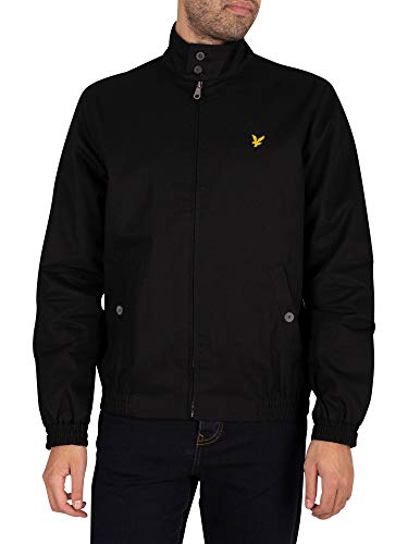 Lyle & Scott Herren Blouson Jacke | British Classic | Harrington mit Tartan Innenfutter von Lyle & Scott