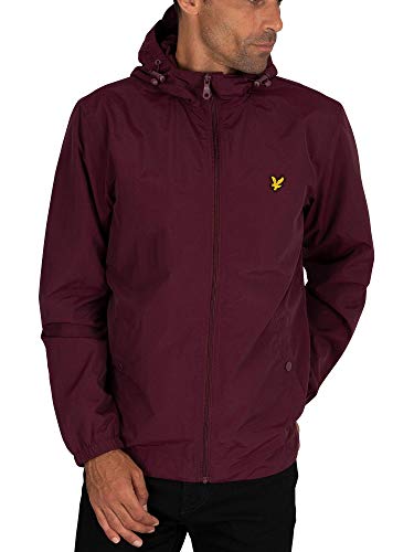 Lyle & Scott lässige Jacke Herren - Zip Through Hooded Jacket in den Größen XS -XXL - Eine leichte Kapuzenjacke für einen bequemen Look bei jedem Wetter von Lyle & Scott