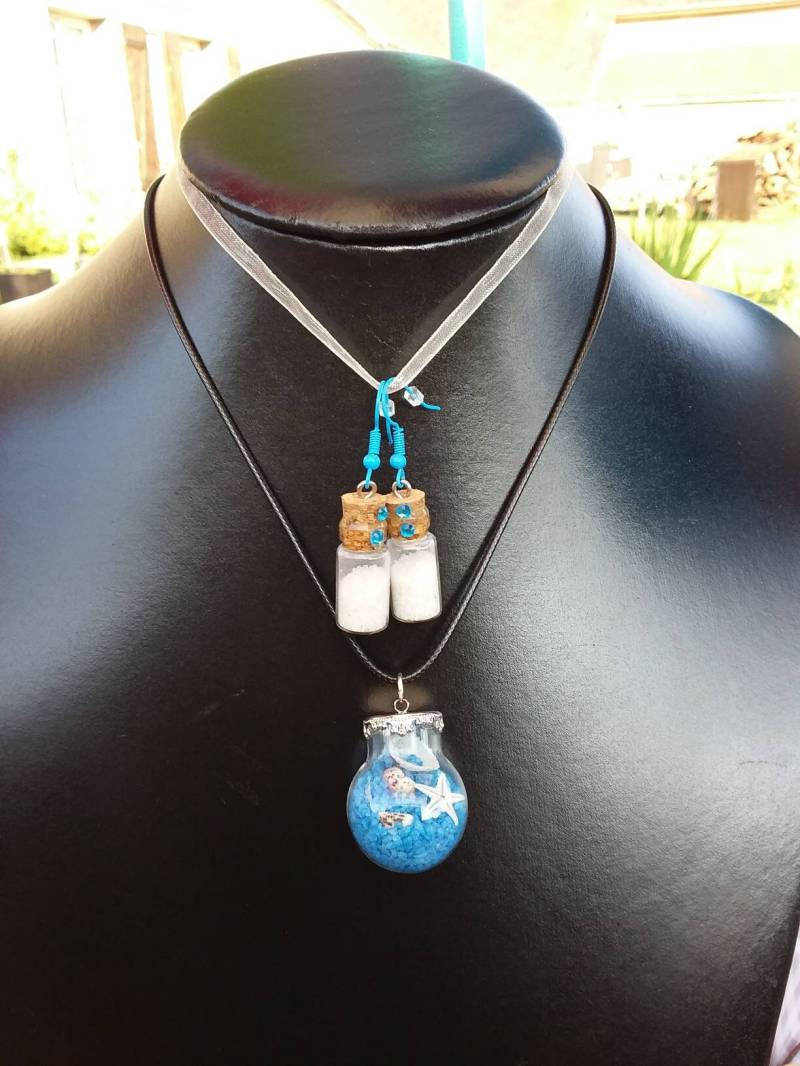 Sea Shell Glas Kugel Ornament von Lylybijouxoriginaux5