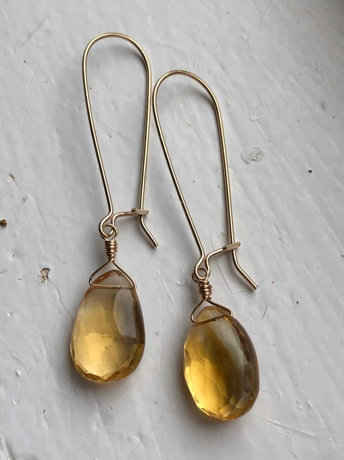 Citrin Ohrringe Citrin Ohrringe von LyndeeDesignsJewelry