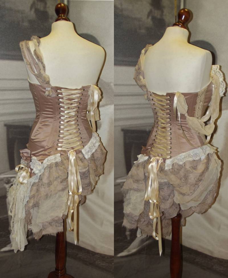 Alternatives Korsett Kleid- Boho Kleid - Shabby Chic Kleid. Auf Bestellung von LyndseyBoutique