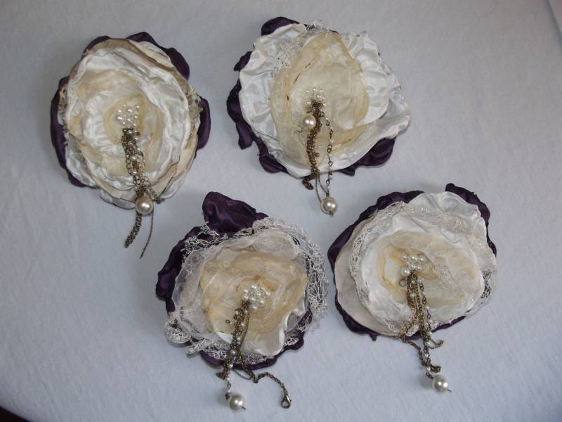 Blumenclip - Blumennadel - Zubehör - Handgemacht, Um in Farben, Texturen Und Größen Ihrer Wahl Zu Bestellen von LyndseyBoutique