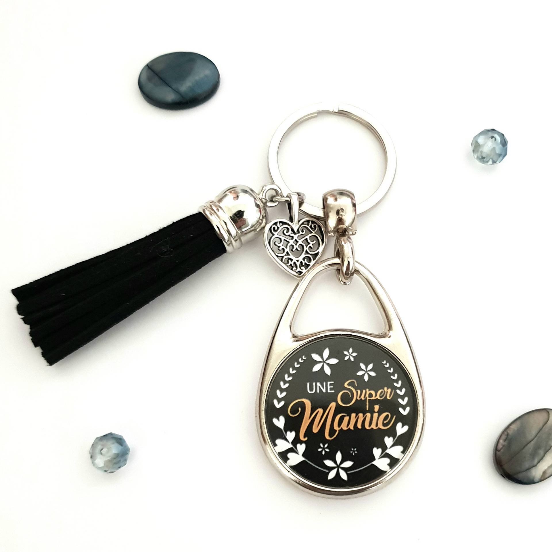 Oma Schlüsselanhänger, Personalisierter A Super Granny + Text Auf Der Rückseite, Personalisiertes Geschenk Mamie, Schlüsselanhänger Duplex Oma Schlüsselanhänger, Personalisierter A Super Granny + Text Auf Der Rückseite, Personalisiertes Geschenk Mamie, Schlüsselanhänger Duplex von LyneCrea