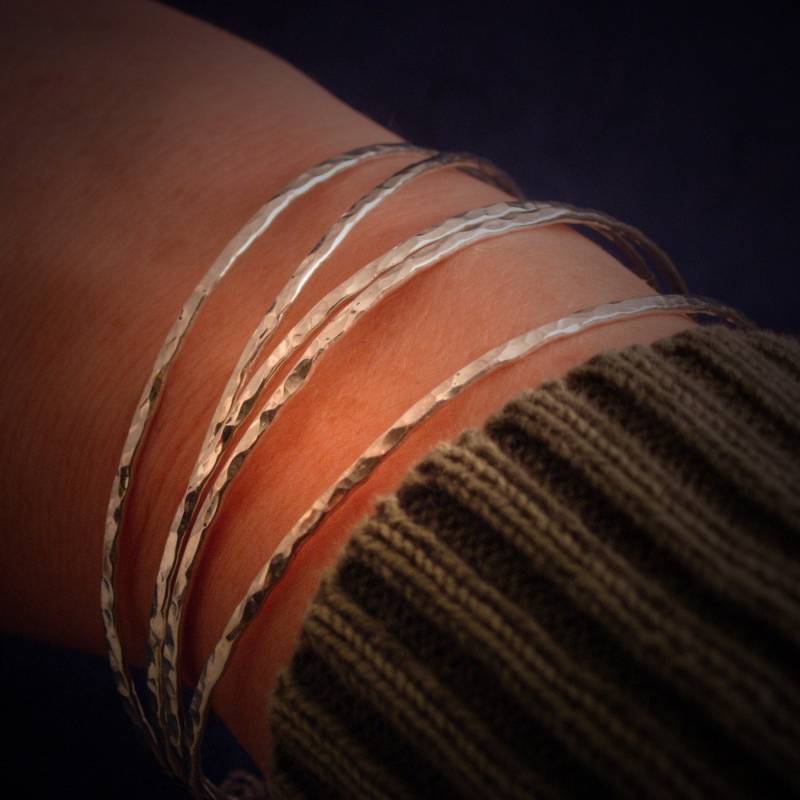 Ein Armreif Sterling Silber Ein Armreif Sterling Silber von LynetteFast