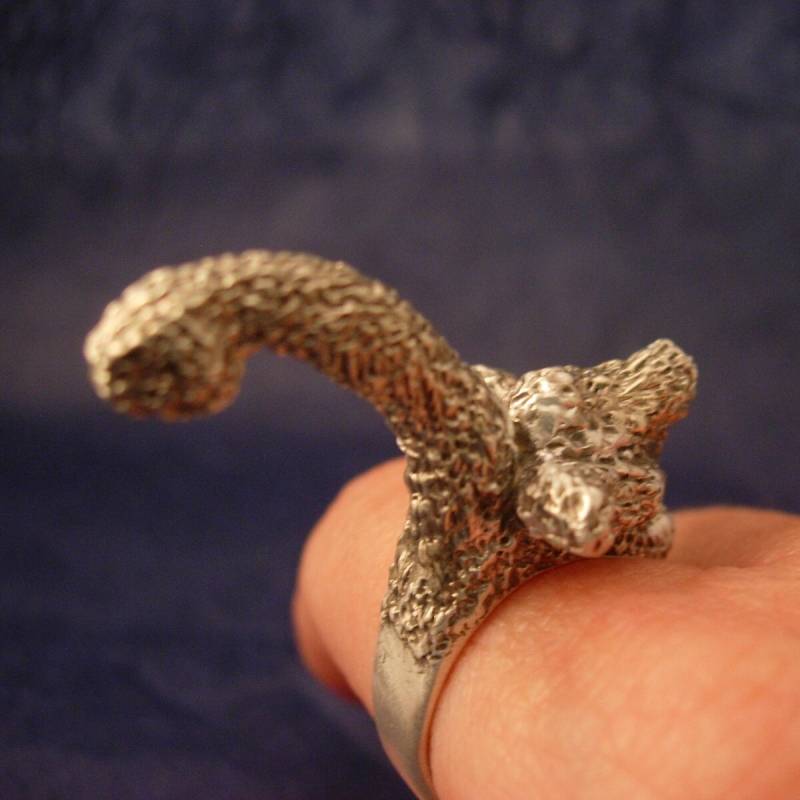 Loch Ness Monster Ring Gegossen Sterling Silber Loch Ness Monster Ring Gegossen Sterling Silber von LynetteFast