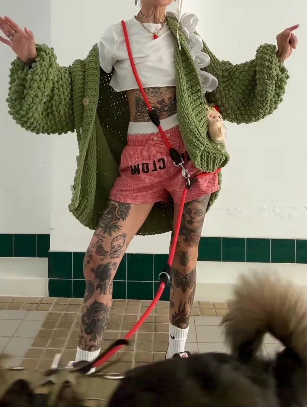 Plüsch-strickjacke Echte Gänseblümchen-Harzknöpfe, Kuscheliger Cottagecore-Pullover von LyninaStore