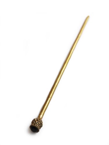 Haarnadel mit nordischem Wikingerschwein/Rabenkopf/schottische Distelblume, Haarnadel, mittelalterliches Accessoire für Frauen und Mädchen, Heidenschmuck (floral) von LynnAround