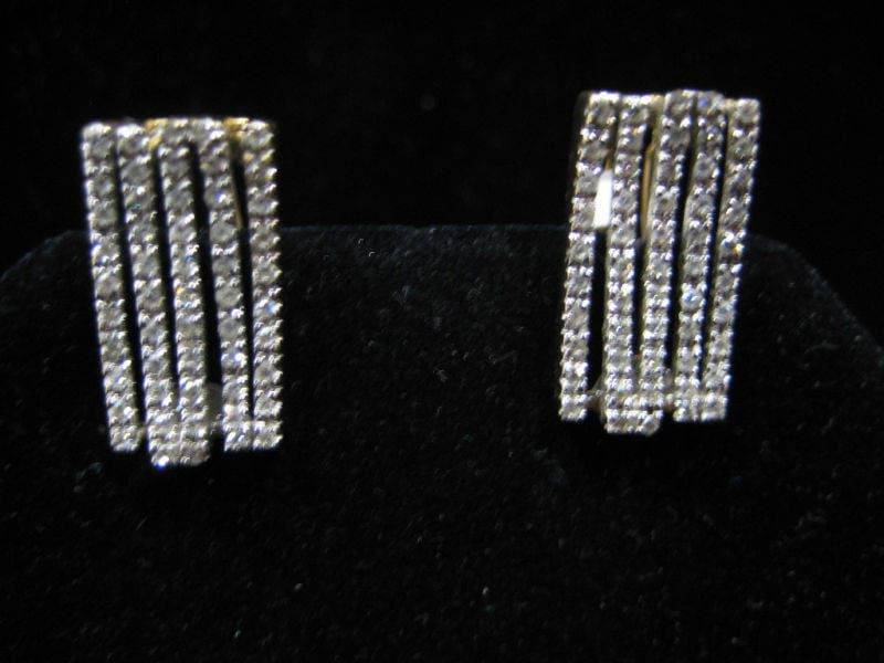 Diamant Ohrringe in 14K Gold Diamant Ohrringe in 14K Gold von LynsEstateJewelry
