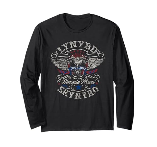 Lynyrd Skynyrd Simple Man Tour 2012 Retro Geschenke Kunstwerk Langarmshirt von Lynyrd Skynyrd