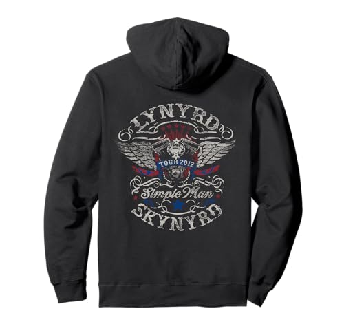 Lynyrd Skynyrd Simple Man Tour 2012 Retro Geschenke Kunstwerk Pullover Hoodie von Lynyrd Skynyrd