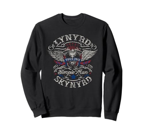Lynyrd Skynyrd Simple Man Tour 2012 Retro Geschenke Kunstwerk Sweatshirt von Lynyrd Skynyrd