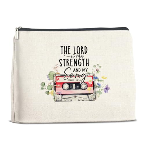 LyoGao Christliche Geschenke für Frauen, inspirierende, religiöse Geschenke für Frauen, christliche Freunde, Schwester, Mutter, Tochter, Bestie, spirituelle Geschenke, Make-up-Tasche, Polychrome, 10 x von LyoGao