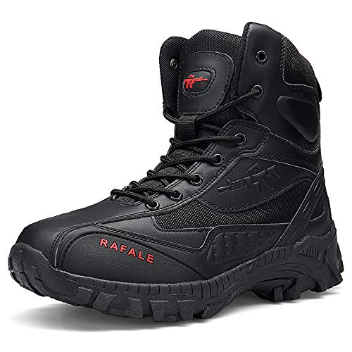 Lyoridra Herren Wanderschuhe Kampfstiefel Armee Tactical Boot Outdoor Trekking Schuhe von Lyoridra