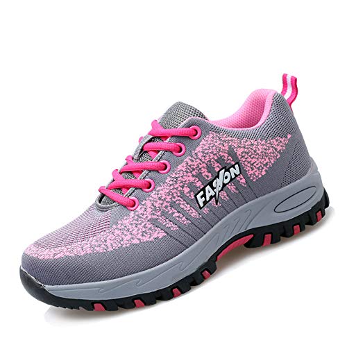 Lyoridra S3 Sicherheitsschuhe Herren Leicht Sportlich Sommer Arbeitsschuhe Damen Sneaker Outdoor Schutzschuhe mit Stahlkappe von Lyoridra