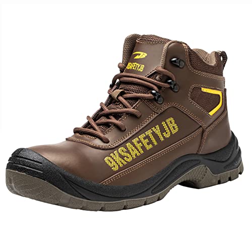 Lyoridra Sicherheitsschuhe Herren S3 Arbeitsschuhe Damen Leicht Wasserdicht Sportlich Sicherheitsstiefel mit Stahlkappen von Lyoridra