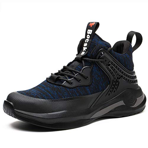 Lyoridra Sicherheitsschuhe Herren S3 Leicht Arbeitsschuhe Damen Atmungsaktiv Sportlich Stahlkappe Schuhe Gr.36-46 von Lyoridra