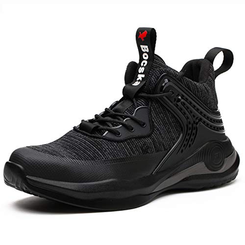 Lyoridra Sicherheitsschuhe Herren S3 Leicht Arbeitsschuhe Damen Atmungsaktiv Sportlich Stahlkappe Schuhe Gr.36-46 von Lyoridra