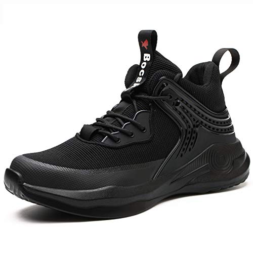 Lyoridra Sicherheitsschuhe Herren S3 Leicht Arbeitsschuhe Damen Atmungsaktiv Sportlich Stahlkappe Schuhe Gr.36-46 von Lyoridra