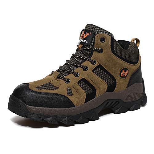 Lyoridra Wanderschuhe Herren Trekkingschuhe Leicht Atmungsaktiv Outdoor Wanderhalbschuhe High Wanderstiefel Gr.36-46 von Lyoridra