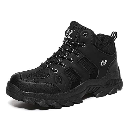 Lyoridra Wanderschuhe Herren Trekkingschuhe Leicht Atmungsaktiv Outdoor Wanderhalbschuhe High Wanderstiefel Gr.36-46 von Lyoridra