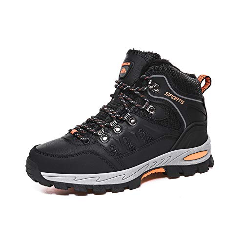 Lyoridra Winterschuhe Herren Damen Wanderschuhe Warm Gefüttert High Winter Outdoor Trekking Boots Gr.36-45 von Lyoridra