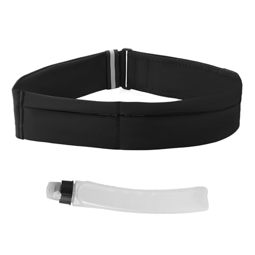 Lauf Hüfttasche, Elastischer Laufhüftgürtel mit Wasserflasche Multifunktionaler Laufgürtel Hüfttasche Reisetelefonhalter Geldbeutel für Frauen und Männer die Reisen Trainieren von Lyreh